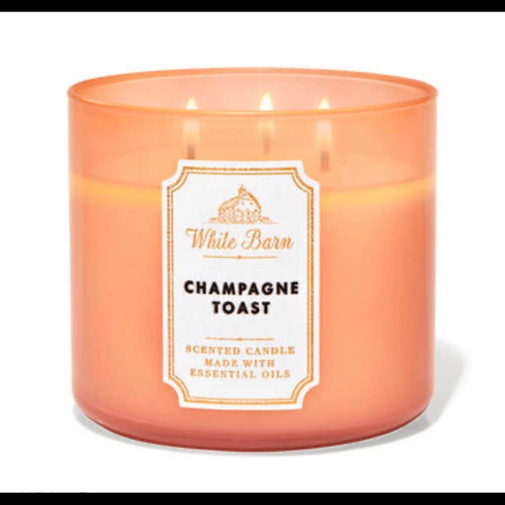 Champagne toast Candle